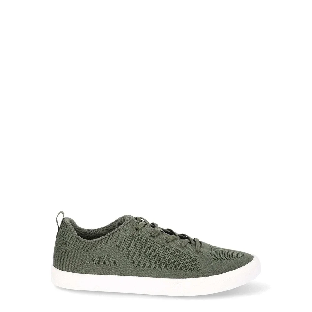 George Knit Sneaker Mens 13 Olive Green Light Breathable Lace‎ Up Casual Shoe